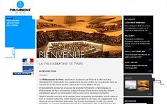 Site internet de la Philharmonie de Paris