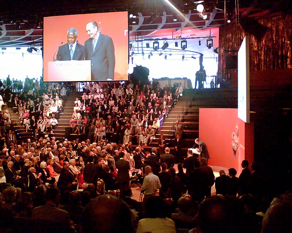 Inauguration du musée du quai Branly par Mr Jacques Chirac