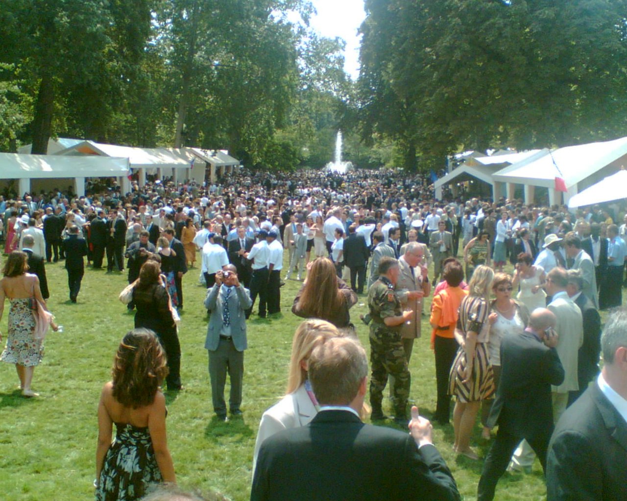 Garden party de l'elysée